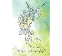 Let Your Soul Take Flight - Dot Grid Journal: Aesthetic Bullet Notebook for Writing, Sketching & Creativity: Minimalist Dotted Notebook with Hard Cover - 120 Pages for Journaling, Planning & Notes