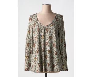 l'étang des sirènes tee-shirts et débardeurs femme de couleur vert