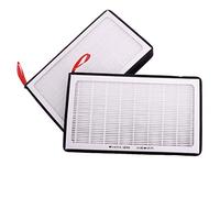 LETAOSK 2Pcs Car HEPA Air Filter with Activated Carbon Fit for Tesla Model 3 2017-2020