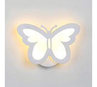 letaowl Applique Murale Papillon Forme Applique Murale Lampe Papillon Led Lumière Salon Couloir Chevet Lampes Murales Décor À La Maison Veilleuses
