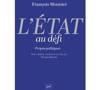 L'État au défi François Monnier (Auteur)