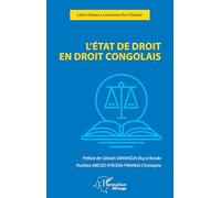 L'État de droit en droit congolais - Léon Odimula Lofunguso Kos'Ongenyi - L'harmattan - broché - Etude