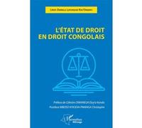 L'État de droit en droit congolais Léon Odimula Lofunguso Kos'Ongenyi (Auteur)