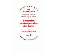 L'emprise contemporaine des juges Jacques Krynen (Auteur)