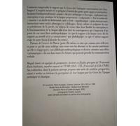 L'état De Langue Sonore De La Grèce Ancienne - Pour Une Philosophie Anthropologique