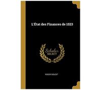 L'état Des Finances De 1523