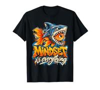 L'état d'esprit, C'est Tout, Art de Graffiti Amusant et motivant sur Les Poissons T-Shirt