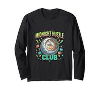 L'état d'esprit énergétique du Midnight Hustle Club en matière de café Manche Longue