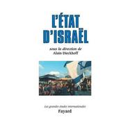 L'Etat d'Israël - Alain Dieckhoff - Fayard - broché - Essai