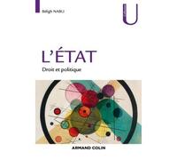 L'Etat - Droit et Politique - Béligh Nabli - Armand Colin - broché - Etude
