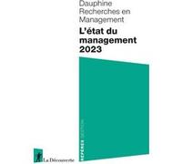 L'état du management 2023 Management Dauphine Recherches (Auteur)