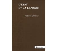 L'etat Et La Langue