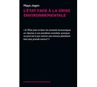 L'État face à la crise environnementale - Maya Jegen - Presses Universite De Montreal - Poche - Essai