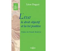 L'Etat, le droit objectif et la loi positive