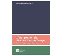 L'etat present du bicamerisme en europe - Philippe Lauvaux - Societe Legislation Comparee - broché - Etude