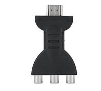 LetCart Adaptateur HDMI vers RVB, RCA vers HDMI, AV vers pour convertisseur composant RCA 1080p, Adaptateur de synchronisation Audio et vidéo