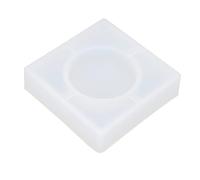 LetCart Ashtray Silicone Mold Tetragonum Multi Purpose Easy to Demold Reusable Jewelry Storage Resin Molds for DIY Crafts
