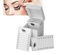 LetCart Boîte de rangement de cils, 5 couches Boîte de rangement pour extension de cils Boîte de rangement pour faux cils Organisateur de maquillage