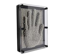 LetCart Hand Mold Metal Board Three Dimensional Handprint Needle Toy Safe Sturdy Creative Gift for Kids Adults Decor L S Styles (Metal Large)