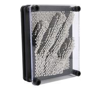 LetCart Hand Mold Metal Board Three Dimensional Handprint Needle Toy Safe Sturdy Creative Gift for Kids Adults Decor L S Styles (Metal Trumpet)