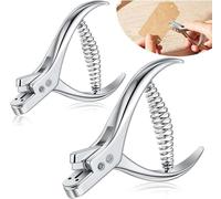 LetCart Lot de 2 Encocheuse De Motifs, Coupe-Encoche pour Couture, Encoche à Coudre,Pince à Patron, Pince de Tailleur Outil de Modélisme pour le Bricolage du Tissu