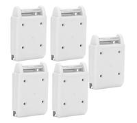 LetCart Lot de 5 poids de griffes universels pour machines à tricoter, poids de serrage en plastique et alliage d'aluminium, pièces de rechange pour Brother Silver Reed (1/2/4/5/10 pièces au choix)