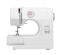 LetCart Machine à Coudre Électrique Portable 12 Points avec Pédale, Facile pour Débutants, Blanc, 33.6 x 17.5 x 28.8 cm