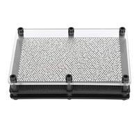 LetCart Pin Art Toy 3D Metal Board Hand Print Model Cloning Changeable Kids Creative Gift Sensory Toy for Home Office Decor DIY Craft Stainless Steel Plastic 17.8 x 12.5 x 5cm