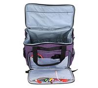 LetCart Sac de rangement pour machine à coudre - Housse anti-poussière pour accessoires de broderie - Violet
