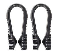 LetCart Tiger Mouth Clip LI4 Acupressure Point Clip Small Easy Operation Pain Stress Relief Plastic Massage Tool for Hand Acupressure Therapy 2Pcs Set (Black)