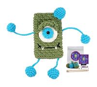 LetCartMaker Cyclo Kit de crochet pour débutant, kit de démarrage au crochet avec tutoriels vidéo étape par étape étape par étape, cadeau d'anniversaire pour enfants et adultes