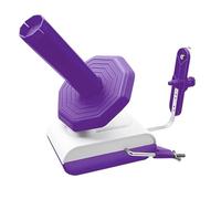 LetCartMaker Enrouleur électrique - 300 g - Motorisé - pour Tricot et Crochet - Distributeur Automatique de Fil pour Laine - Cadeau pour Les Fans de Bricolage - Violet