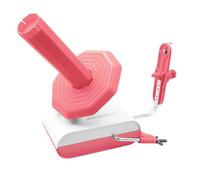 LetCartMaker Enrouleur électrique - 300 g - Motorisé - pour Tricot et Crochet - Distributeur Automatique de Fil pour Laine - Cadeau pour Les Fans de Bricolage - Rose