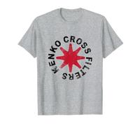 Letchli x Kenko Filtre en Tissu Rouge Hot Chili Peppers Homage [Blanc] T-Shirt