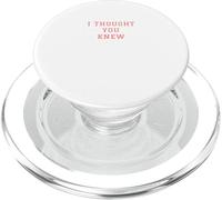L'été Conrad, Je croyais Que tu connaissais Le Design PopSockets PopGrip pour MagSafe