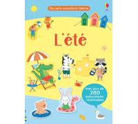 L'été - Mes petits autocollants Usborne - Hannah Watson - Usborne - broché - Document jeunesse dès 3 ans