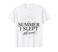 L'été où J'Ai dormi jusqu'à midi, Vacances paresseuses T-Shirt