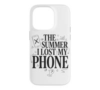 L'été où J'Ai Perdu Mon téléphone détox Coque pour iPhone 14 Pro