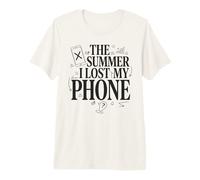 L'été où J'Ai Perdu Mon téléphone détox T-Shirt Haut de Gamme