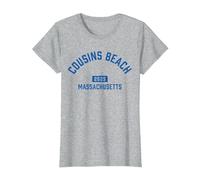 L'été où Je suis devenue Jolie - Cousins Beach 2025 T-Shirt, Femme, Gris Chiné, XL