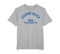 L'été où Je suis devenue Jolie - Cousins Beach 2025 T-Shirt, Homme Grandes Tailles, Gris Chiné, 4X Tall