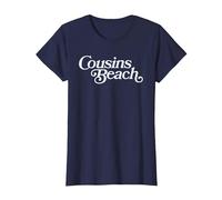 L'été où Je suis devenue Jolie - Cousins Beach - Navy T-Shirt, Femme, Bleu Marine, S