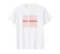 L'été où je suis devenue jolie - Mrs. Fisher Red Repeat T-Shirt