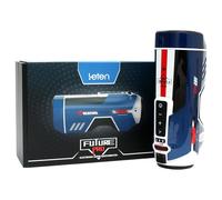 Leten SM Future Pro - masturbateur à piston, à serrage et chauffant sur secteur (bleu)