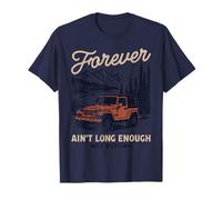 L'éternité n'est Pas Assez Longue Jeep T-Shirt