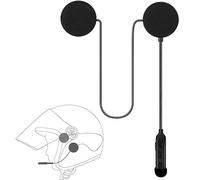 Letetexi Intercom Moto Kit Main Libre Moto Bluetooth Headset Casque Bluetooth pour Casque de Moto, appels avec réponse Automatique Micro Casque dédié équipement de Communication pour Moto