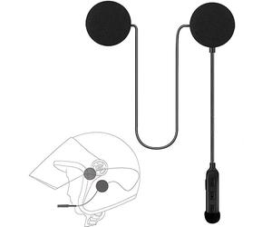 Letetexi Intercom Moto Kit Main Libre Moto Bluetooth Headset Casque Bluetooth pour Casque de Moto, appels avec réponse Automatique Micro Casque dédié équipement de Communication pour Moto