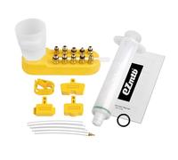 Letgoing Kit de purge d'huile de frein à disque hydraulique pour VTT avec connecteur en métal pour Shi-mano, Ma-gura, Te-ktro, Sr-am Series (2024LITE)