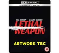 L'Arme fatale – Blu-ray 4K Ultra HD – Steelbook – Region Free – Import (Pas de version française)
