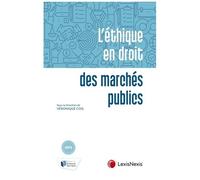 L'éthique En Droit Des Marchés Publics